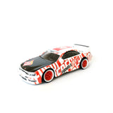 1/64 wheels with easy installation, hot wheels nissan silvia s14 on FS design in kamikaze red with monoblock advanced alloy.