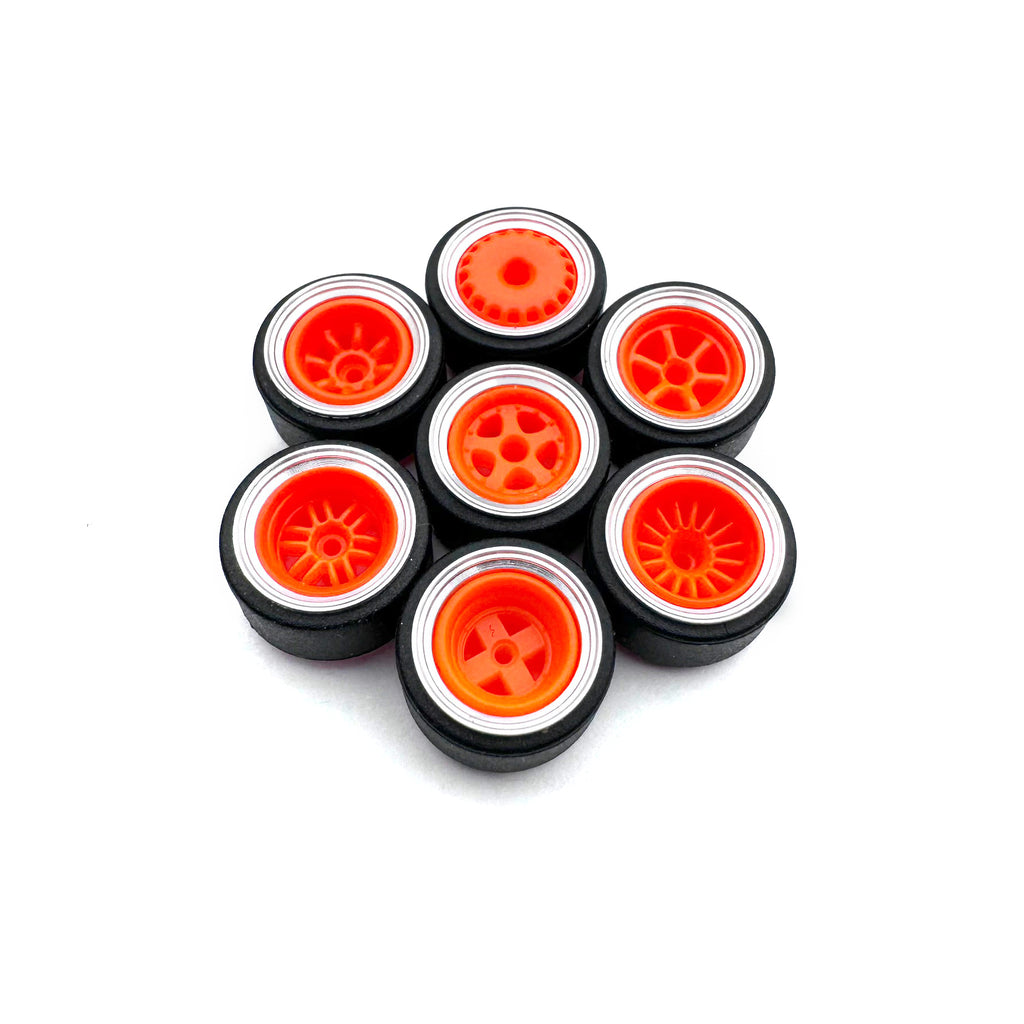 Gulf Orange 1/64 wheels Advanced Alloy – Monoblock Wheels