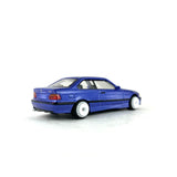 1/64 wheels with easy installation, Schuco bmw m3 e36 on monoblock AF design in alpine white, with ultra thin tires.