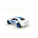 1/64 wheels with easy installation, hot wheels mazda rx-3 on monoblock MS design in diamond cut blue, with Toyo race tires.