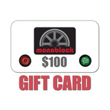 1/64 wheels with easy installation, monoblock $100 digital gift card.