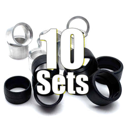 Advanced Alloy Sleeve Kit 10 Sets (80 Pieces) Value Pack (30% Off & FREE Domestic SHIPPING)