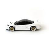 1/64 wheels with easy installation, hot wheels 03' honda nsx type-r on MS design in top secret gold with monoblock advanced alloy.