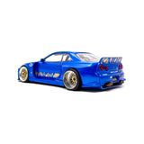1/64 wheels with easy installation, kaido house r34 gtr on VS design in top secret gold with monoblock advanced alloy.