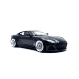 1/64 wheels with easy installation, minigt aston martin dbs on VS design in metallic silver with monoblock advanced alloy.