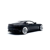 1/64 wheels with easy installation, minigt aston martin dbs on VS design in metallic silver with monoblock advanced alloy.