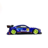 1/64 wheels with easy installation, tomica subaru brz r&d sport on SS design in neon yellow, with Falken race tires.