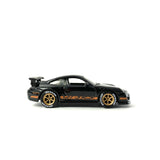 best 1/64 wheels with easy installation, Monoblock SS Design with Dunlop Race Tires, on Hot Wheels Porsche 911 GT3RS