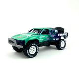 1/64 wheels with easy installation, hot wheels toyota off-road truck on monoblock SS design in alpine white, with Falken Wildpeak off-road tires.