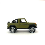 1/64 wheels with easy installation, hot wheels mercedes-benz g class on monoblock FS design in metallic silver, with Toyo Open Country Off-road Tires.