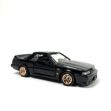 1/64 wheels with easy installation, tomica nissan skyline gts-t on RS design in diamond cut rose gold, with low profile tires.