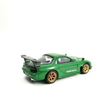 1/64 wheels with easy installation, Aoshima RE Amemiya FD3S RX-7 on SS design in Brilliant Bronze, with low profile tires.