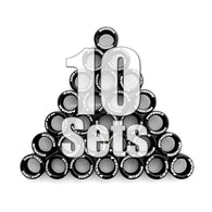 1/64 wheels with easy installation, monoblock race tires with custom lettering options in a discount bundle of 10 sets.