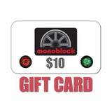 1/64 wheels with easy installation, monoblock $10 digital gift card.