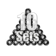 Off-road Tires w/ lettering 10 Sets (40 Pieces) Value Pack (30% Off)