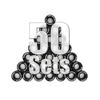 Off-Road Tires w/ lettering 50 Sets (200 Pieces) Value Pack ($90 Savings & FREE SHIPPING World-Wide)