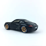1/64 wheels with easy installation, Hot Wheels Porsche Cayman on monoblock SS design in Brilliant Bronze, with Toyo race tires.